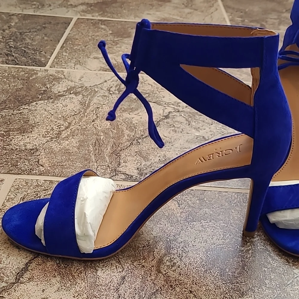 J Crew Lace Up Sandals - Picture 2 of 5